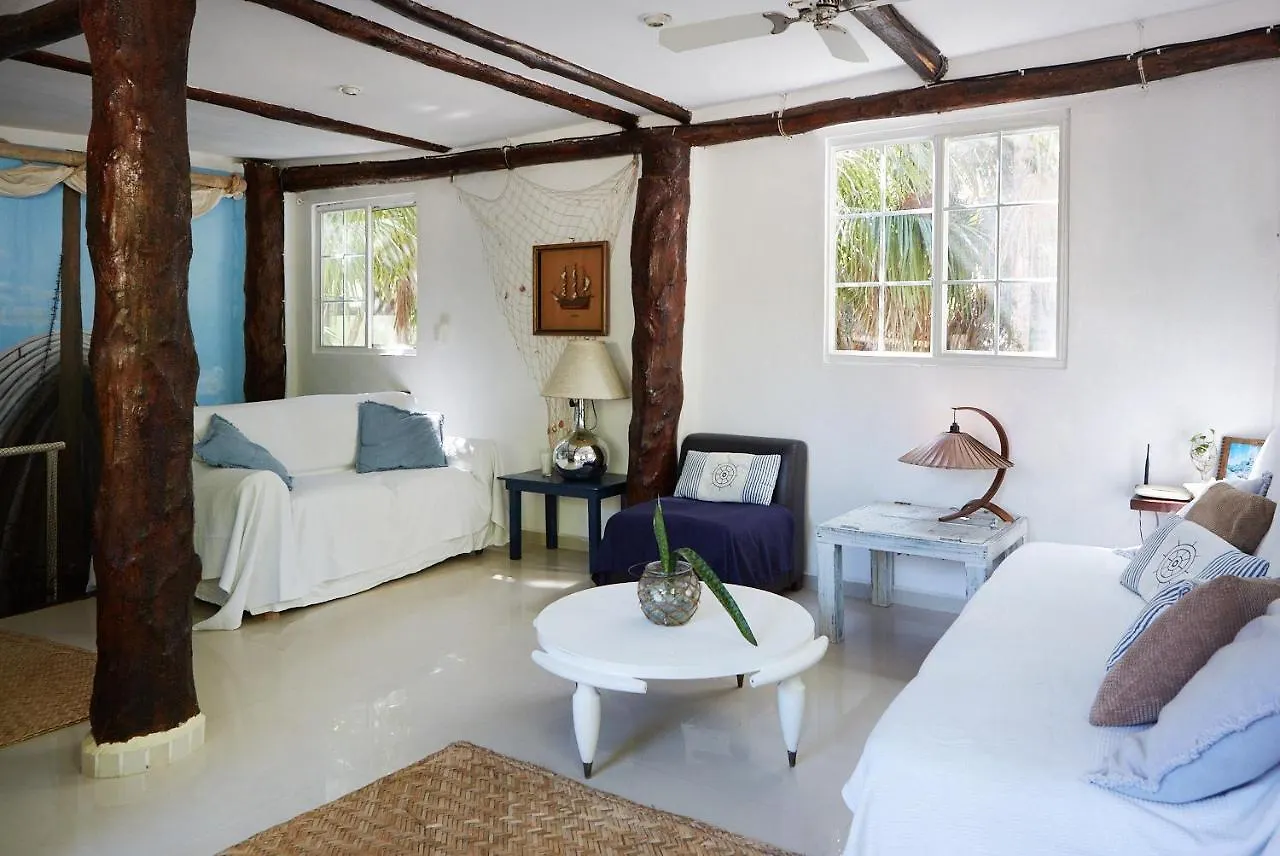 Penzion Hotel Jungle Beach Tulum Mexiko