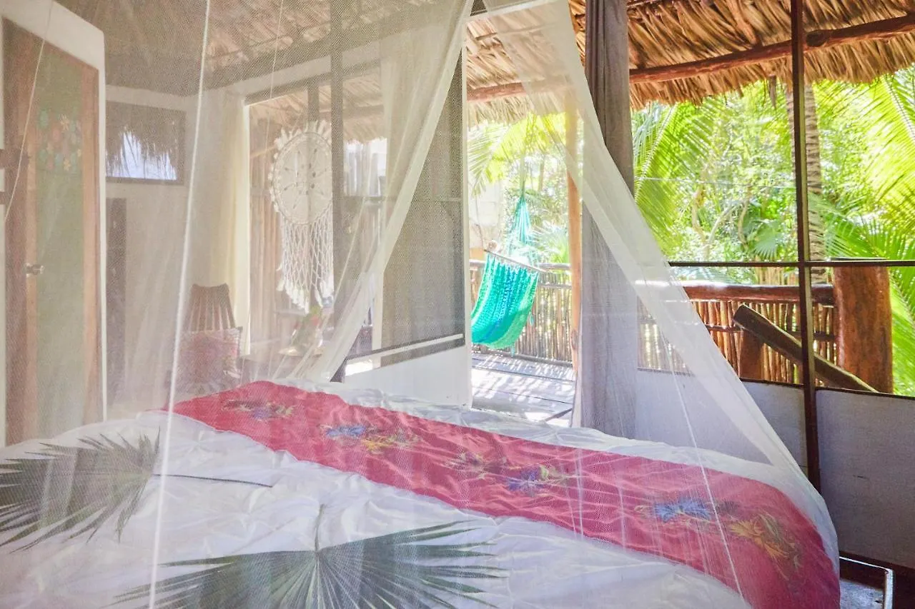 Penzion Hotel Jungle Beach Tulum Mexiko